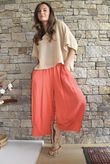  Jo Jo Quirky Hopsack Crop Pant Watermelon